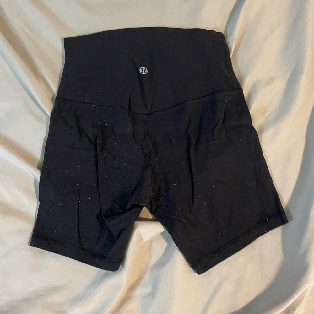 lululemon athletica Women's Midnight Black Bike Shorts